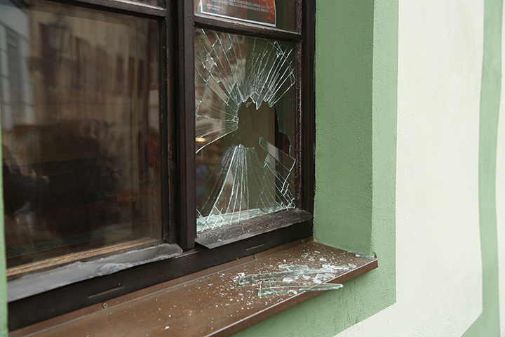 A2B Glass are able to board up broken windows while they are being repaired in Northfleet.